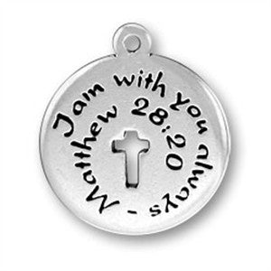 I Am With You Always Affirmation Ring ~ Custom Order