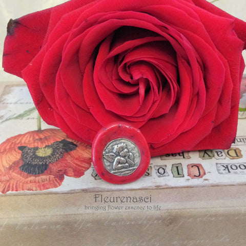 1ES-A Flower Essence Celebration Stone with Guardian Angel ~ Custom Order ~ Order Form Required