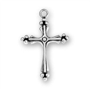 3C Sterling Silver Cross  ~ Custom Order