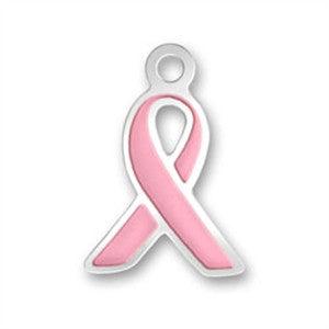 Sterling Silver Pink Awareness Ribbons ~ Custom Order