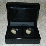 2MA Sterling Silver 18 x 14 Inlay Cuff Links ~ Custom Order ~ Order Form Required