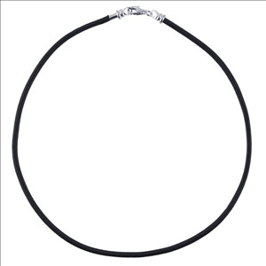 Add A Bead Black Leather 3mm Necklace ~ Custom Order ~ Order Form Required