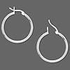 Add A Bead Sterling Silver Latchback Hoop Earrings ~ Custom Order ~ Order Form Required