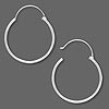 Add A Bead Sterling Silver Pierced Hoop Earrings ~ Custom Order ~ Order Form Required